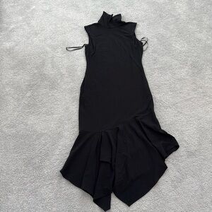Great black midi dress